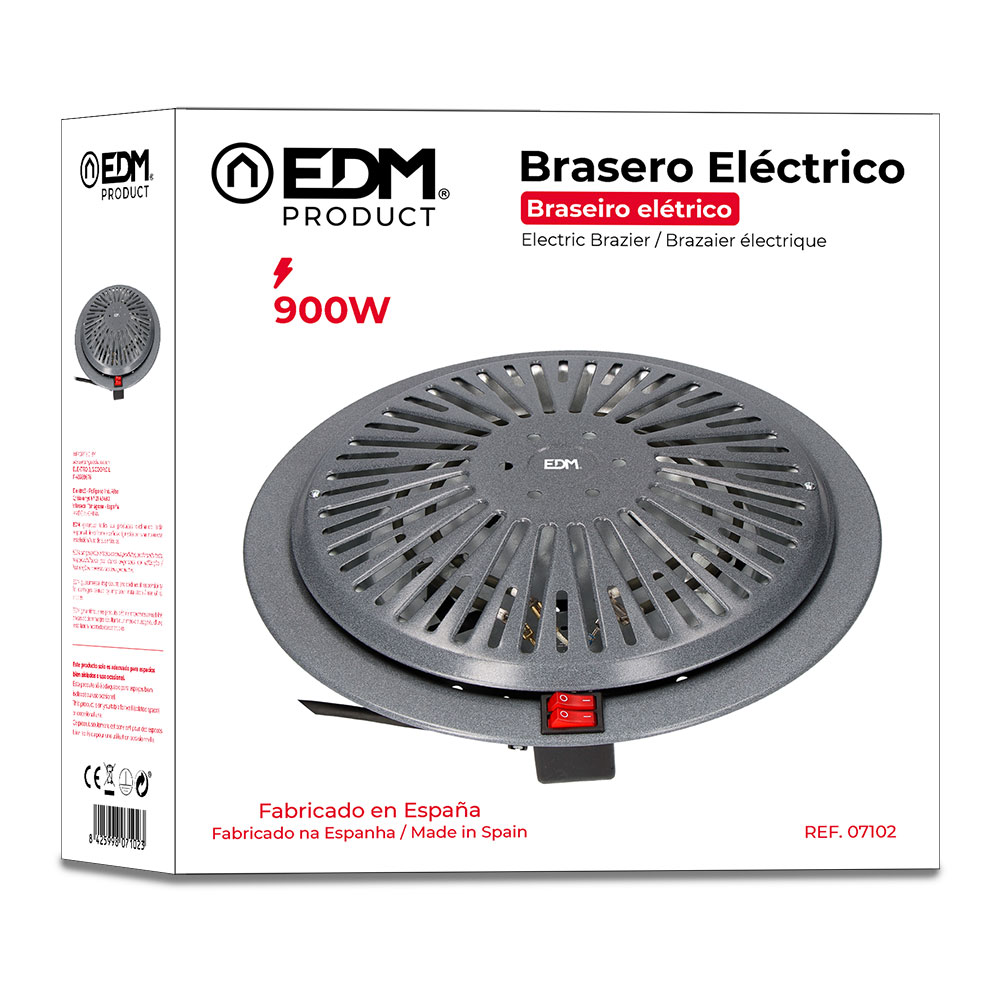 BRASERO ELECTRICO - 400/500/900W - EDM