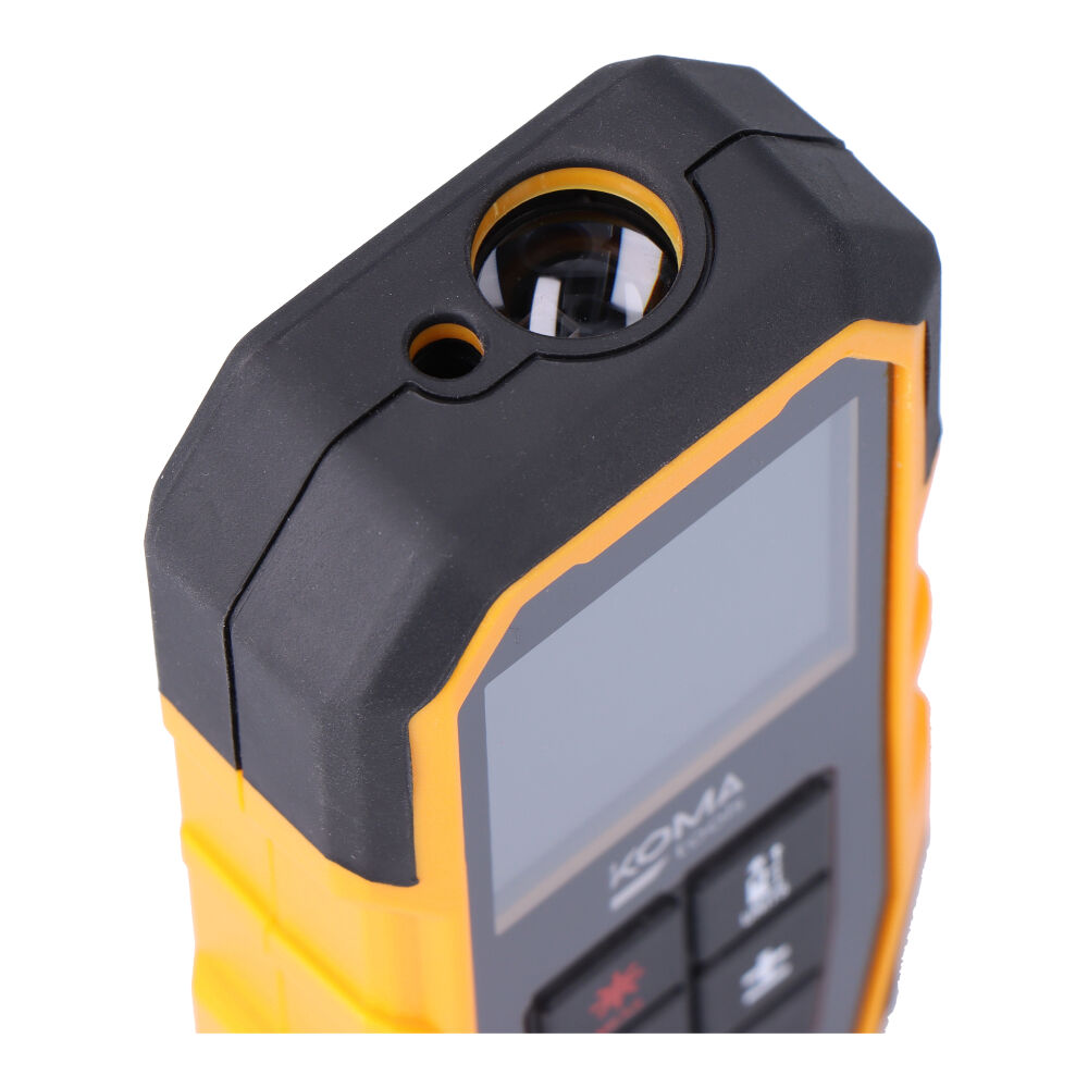 Laser télémètre F05 portée 50m avec étui et piles Tajima | Castor Bleu Laser télémètre F05 portée 50m avec étui et piles Tajima | Castor Bleu