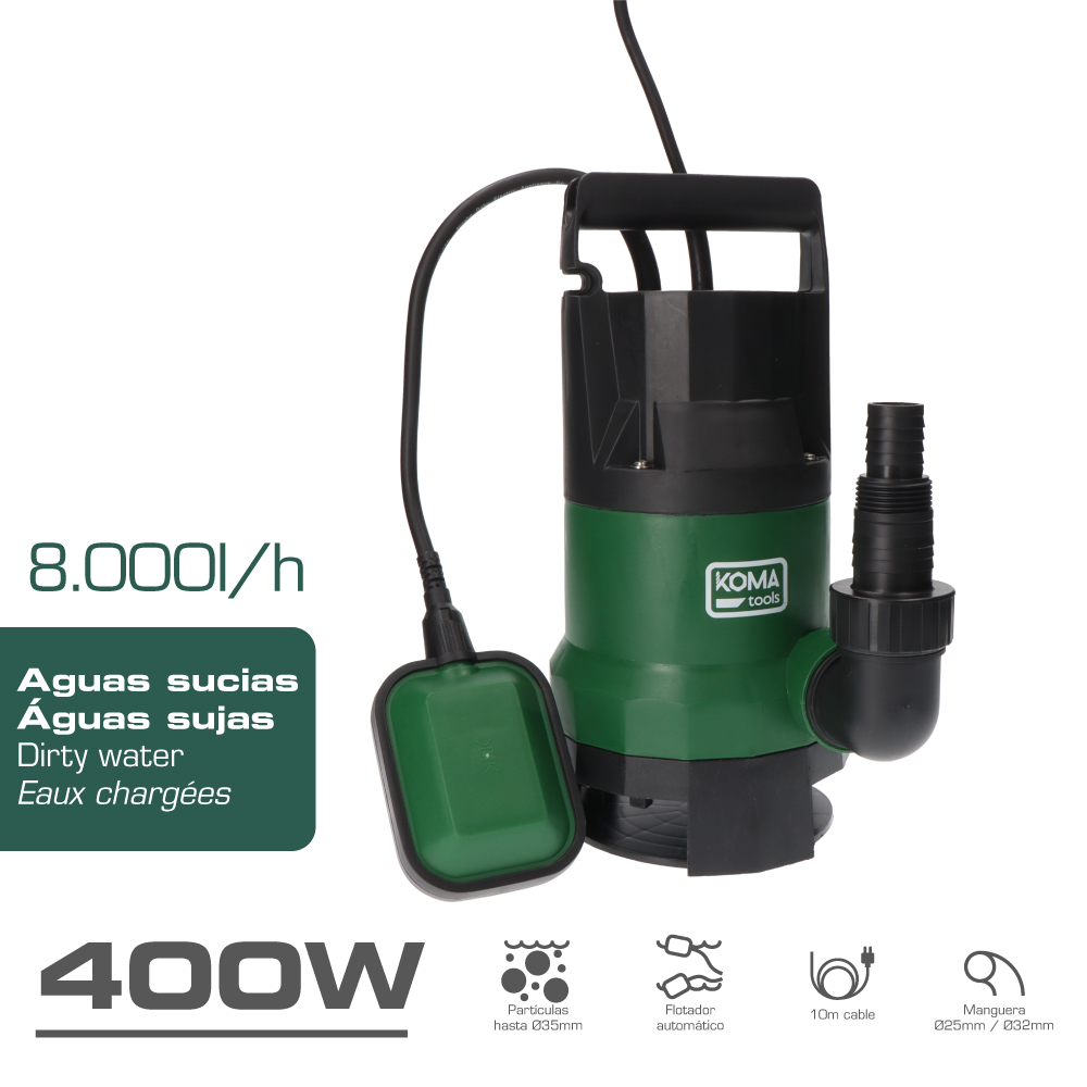 Système de levage Aquamatix Système de levage Broyeur 400 W Pompe à eaux  usées Pompe à