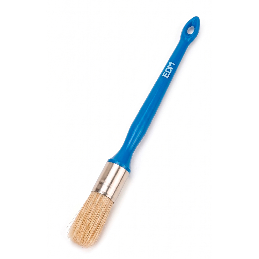 Paletina Sintética Triple De 40 Mm - Mango De Plástico, Ideal Para Pintar Paredes, Techos O Muebles
