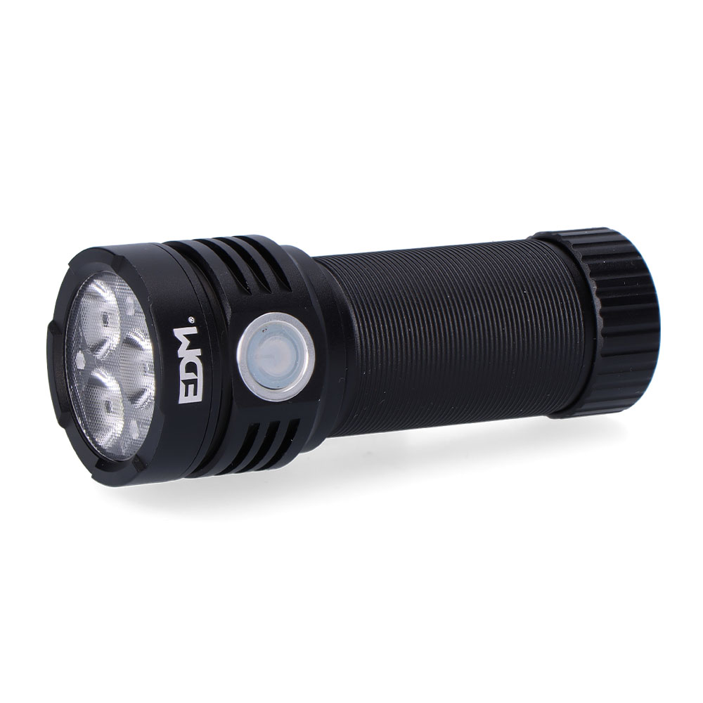 Linterna LED EDM COB 8W 500lm recargable con USB » Pro Ferretería