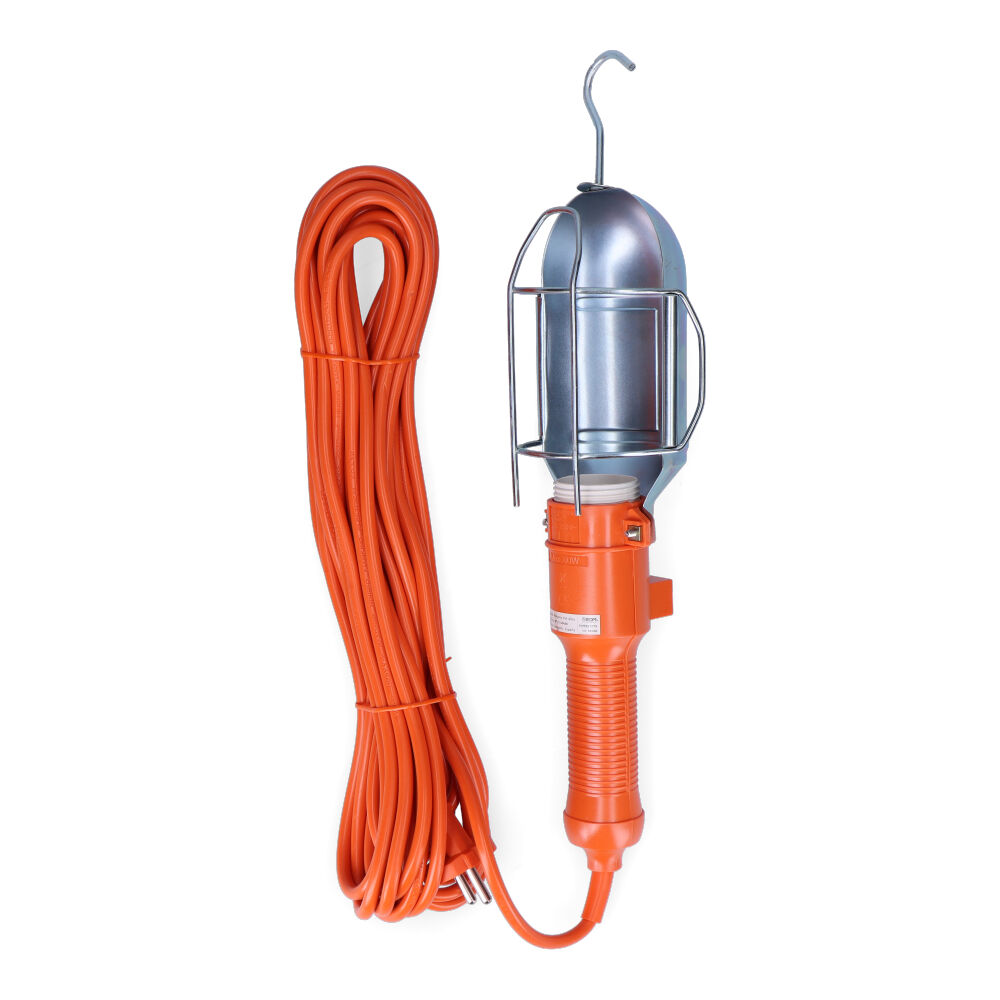 Lámpara portátil Industrial 60W con 10 metros de cable GSC 0600197